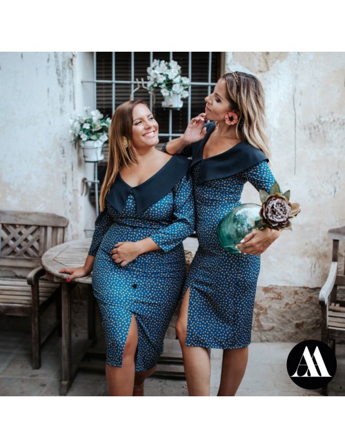 Vestido Topitos
