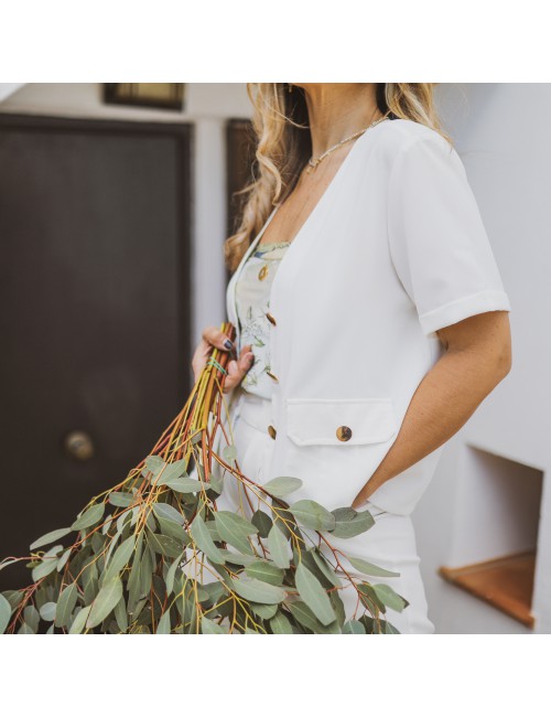 Chaqueta Blanca